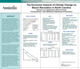 The Economic Impacts of Climate Change on Beach Recreation in