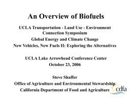 Steve Shaffer UCLA biofuels 1006 Shaffer