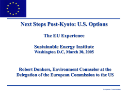 Robert Donkers - Sustainable Energy Institute
