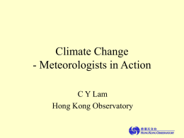 30-year wait - Hong Kong Climate Change Forum