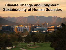 Why the long view matters: social and climate change