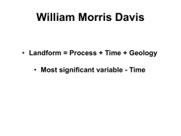 William Morris Davis