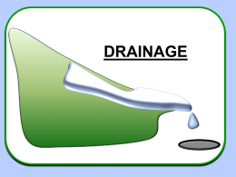 Drainage – Flood