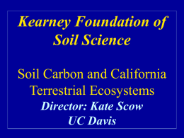 Soil Carbon Baselines