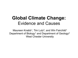 climate change notes/questions 2
