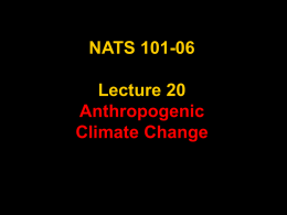 Notes - The University of Arizona Department of Atmospheric