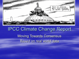 Power Point Overview of Global Climate Change