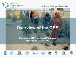 GEF Overview Presentation (English)