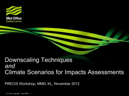 Day3_CFM_Downscaling Techniques & Scenario Construction