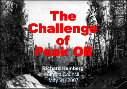 Heinberg-PeakOil-May07