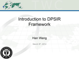 Direct link to Han Wang`s March 2012 presentation