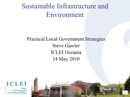 Practical local government strategies