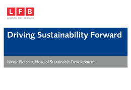Driving Sustainability Forward