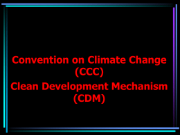 Convention on Climate Change