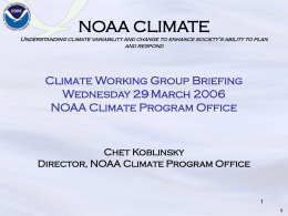 noaa climate program