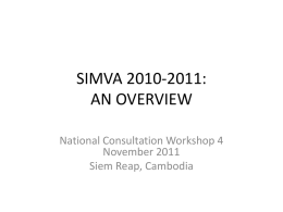 SIMVA 2010-2011