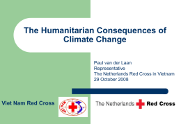 Humanitarian Consequences of Climate Change