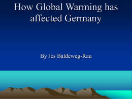 German global warming PP