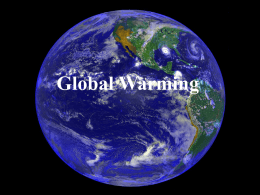 Unit-IV-Global Warming- Causes