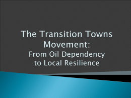 TA2 Transition Presentation April 09