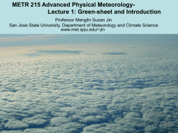 METR215-lec1-introduction - Department of Meteorology and