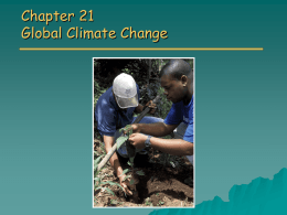 CH 21 Global Climate Change