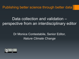 Publishing better science through better data