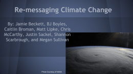 Re-messaging Climate Change
