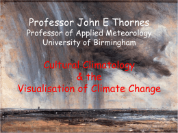 Observed changes are - Northumbria University