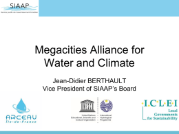 Megacities Alliance for Water and climate