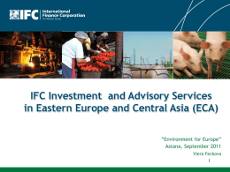 IFC Advisory Services