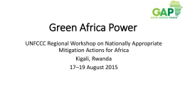 Green Africa Power