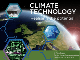 Climate Technology