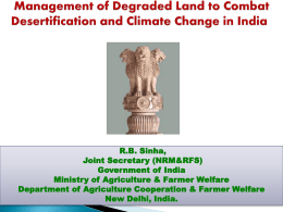Land Degradation Neutralization in India