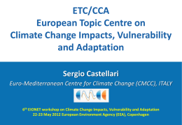 ETC/CCA - Eionet Forum
