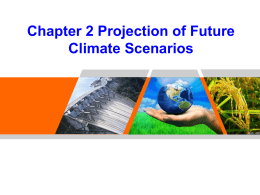 2.3 Climate Scenarios