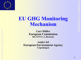 EU GHG Monitoring Mechanism
