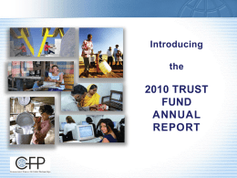 Trust Fund Portfolio Trends