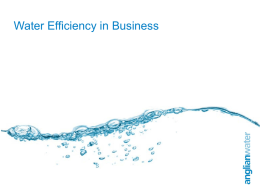 Water Efficiency in Business