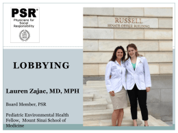 Lobbying Presentation