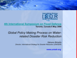 Presentation - International Flood Initiative