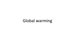 Global warming - WordPress.com