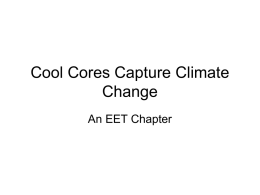 Cool Cores Capture Climate Change