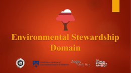 Environmental Stewardship Training PowerPoint