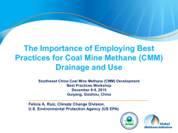 Best Practices Guidance for Effective Methane Drainage and Use in