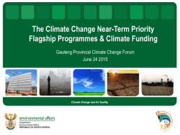 2015_06_24_ppt06_DEA-CC FLAGSHIP PROGRAMMES AND CLIMATE FINANCE