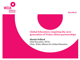 Global Education - Hub Cymru Africa
