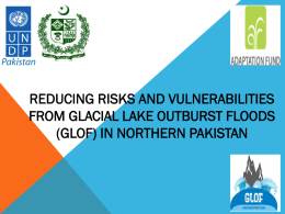 GLOF Overview - UNDP in Pakistan
