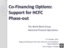 Co-Financing Options