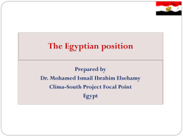 Egytp`s ClimaSouth Presentation 5